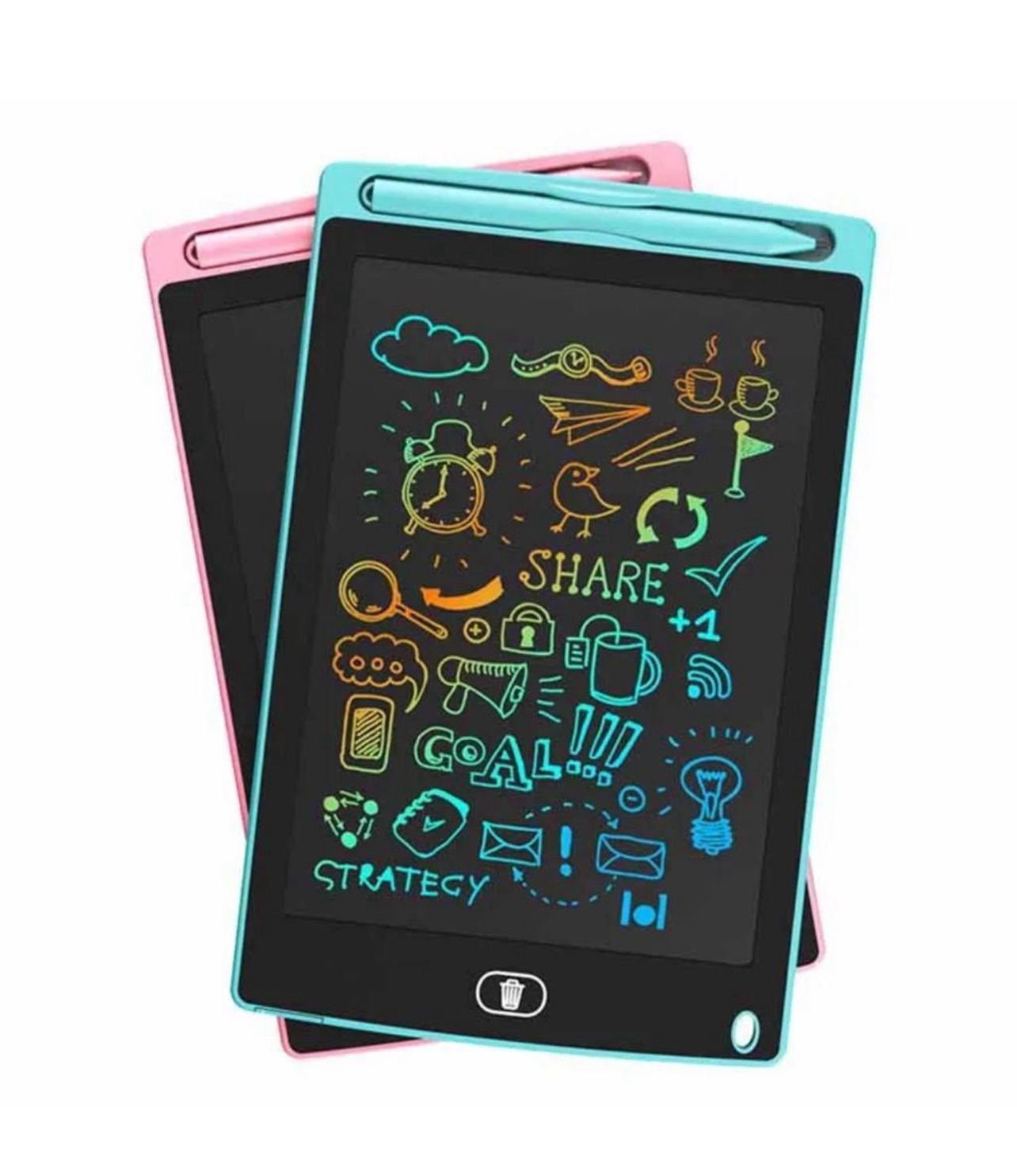 Colorful doodle board magic writing pad for kids / children drawing board
