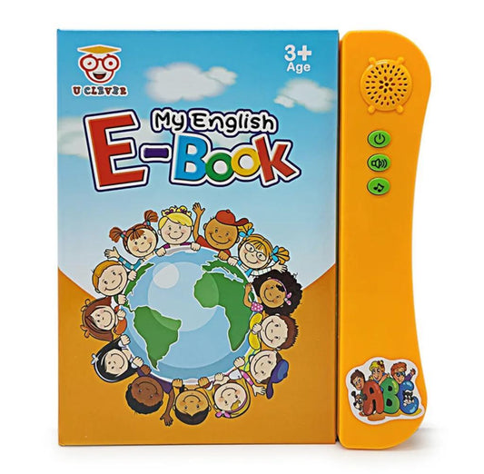 Children electronic english sound talking e-book education learning toy for kids